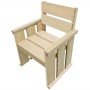 Garden dining set, 4 pieces, impregnated pine wood by , Garden sets - Ref: Foro24-43262, Price: 377,46 €, Discount: %