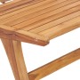 Silla de jardín de madera maciza de teca de , Sillas de jardín - Ref: Foro24-49365, Precio: 169,99 €, Descuento: %