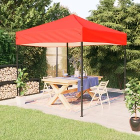 Folding red party tent 2x2 m by , Tents and gazebos - Ref: Foro24-93499, Price: 89,67 €, Discount: %