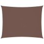 Rectangular brown Oxford fabric sail shade 4x6 m by , Umbrellas - Ref: Foro24-135822, Price: 72,03 €, Discount: %