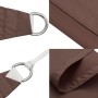 Rectangular brown Oxford fabric sail shade 4x6 m by , Umbrellas - Ref: Foro24-135822, Price: 72,03 €, Discount: %