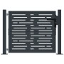 Anthracite grey square design garden gate made of steel, 105x80 cm. by , garden gates - Ref: Foro24-153190, Price: 137,48 €, ...