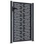 Puerta de jardín acero gris antracita diseño cuadrado 105x130cm de , Puertas de jardín - Ref: Foro24-153192, Precio: 204,88 €...