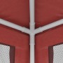 Party tent with 4 red HDPE mesh walls 3x3 m by , Tents and gazebos - Ref: Foro24-319230, Price: 89,37 €, Discount: %