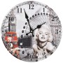 Vintage Marilyn Monroe wall clock 30 cm by , Wall clocks - Ref: Foro24-50628, Price: 17,79 €, Discount: %