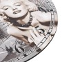 Vintage Marilyn Monroe wall clock 30 cm by , Wall clocks - Ref: Foro24-50628, Price: 17,79 €, Discount: %