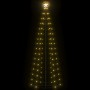 Christmas tree cone shape 100 warm white LED lights 70x180 cm by , Christmas trees - Ref: Foro24-51284, Price: 51,20 €, Disco...