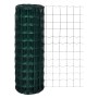 Euro Fence Set green steel 25x1.7 m by , fence panels - Ref: Foro24-142405, Price: 272,20 €, Discount: %