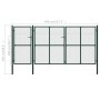 Grünes Gartentor aus Stahl 400x200 cm von , Gartentore - Ref: Foro24-144315, Preis: 705,53 €, Rabatt: %