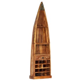 Botellero de madera maciza reciclada 50x40x180 cm de , Botelleros - Ref: Foro24-247879, Precio: 414,11 €, Descuento: %