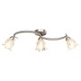 Ceiling lamp with tulip glass shades, 3 E14 bulbs. by , ceiling lights - Ref: Foro24-289230, Price: 43,87 €, Discount: %