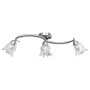 Deckenlampe mit Glaskuppelschirmen in Tulpenform für 3 Glühbirnen E14. von , Deckenleuchten - Ref: Foro24-289230, Preis: 46,9...