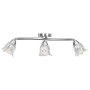 Deckenlampe mit Glaskuppelschirmen in Tulpenform für 3 Glühbirnen E14. von , Deckenleuchten - Ref: Foro24-289230, Preis: 46,9...