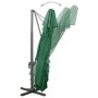 Sombrilla voladiza con doble techo verde 400x300 cm de , Sombrillas - Ref: Foro24-312371, Precio: 324,56 €, Descuento: %