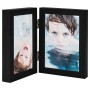 Folding black photo collage frame 2x(10x15 cm) by , Photo frames - Ref: Foro24-332765, Price: 13,50 €, Discount: %