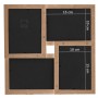 Brauner MDF-Collagerahmen für 24 Fotos im Format 10x15 cm. von , Bilderrahmen - Ref: Foro24-332784, Preis: 53,02 €, Rabatt: %