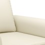 2-piece sofa set with cream-colored faux leather cushions by , Sofas - Ref: Foro24-3202161, Price: 508,99 €, Discount: %