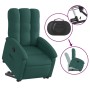 Dark green fabric reclining and lift chair by , Armchairs - Ref: Foro24-3204098, Price: 270,39 €, Discount: %