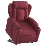 Sillón eléctrico reclinable elevable de tela rojo tinto de , Sillones - Ref: Foro24-3204509, Precio: 329,10 €, Descuento: %