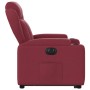 Sillón eléctrico reclinable elevable de tela rojo tinto de , Sillones - Ref: Foro24-3204509, Precio: 329,10 €, Descuento: %