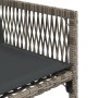 Gartensofas mit 4 Stück Kissen aus grauem synthetischem Rattan. von , Gartenstühle - Ref: Foro24-365019, Preis: 180,99 €, Rab...