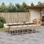 Garten-Essgruppe mit 13-teiligen Kissen aus synthetischem Rattan in Beige. von , Gartensets - Ref: Foro24-3211486, Preis: 859...