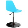 Sillas de comedor giratorias 2 unidades PP azul de vidaXL, Sillas de comedor - Ref: Foro24-324193, Precio: 64,51 €, Descuento: %