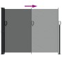 Retractable side awning in anthracite gray, 160x500 cm. by , Umbrellas - Ref: Foro24-4004443, Price: 94,07 €, Discount: %