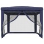 Carpa para fiestas con 4 paredes de malla HDPE azul 3x4 m de , Carpas y cenadores - Ref: Foro24-319232, Precio: 91,49 €, Desc...