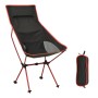 Klappbarer Campingstuhl aus schwarzem PVC und Aluminium von vidaXL, Campingmöbel - Ref: Foro24-310542, Preis: 56,97 €, Rabatt: %