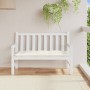 Cushion for garden bench in cream melange fabric 120x50x7 cm by , Cushions for chairs and sofas - Ref: Foro24-4002544, Price:...