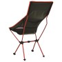 Silla de camping plegable PVC y aluminio negro de vidaXL, Mobiliario de camping - Ref: Foro24-310542, Precio: 56,97 €, Descue...