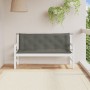 Gartenbankkissen, 2 Stück, dunkelgraues Melange-Gewebe, 150x50x7 cm. von , Kissen für Stühle und Sofas - Ref: Foro24-4002609,...