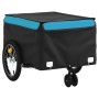 Remolque para bicicleta hierro negro y azul 45 kg de , Remolques para bicicletas - Ref: Foro24-94107, Precio: 105,99 €, Descu...