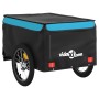 Remolque para bicicleta hierro negro y azul 45 kg de , Remolques para bicicletas - Ref: Foro24-94107, Precio: 105,99 €, Descu...