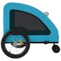 Fahrradanhänger für Haustiere, Eisen, Oxford-Gewebe, blau von , Kinderwagen für Haustiere - Ref: Foro24-93988, Preis: 119,38 ...