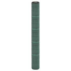 Membrana de malezas PP verde 1x100 m de , Mallas antihierbas - Ref: Foro24-4005252, Precio: 36,99 €, Descuento: %