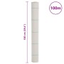 White PP weed membrane 1x100 m by , anti-weed meshes - Ref: Foro24-4005909, Price: 36,11 €, Discount: %