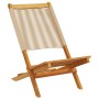 Garden chairs 2 units solid acacia wood polypropylene beige by , Garden chairs - Ref: Foro24-367689, Price: 114,28 €, Discoun...