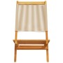 Garden chairs 2 units solid acacia wood polypropylene beige by , Garden chairs - Ref: Foro24-367689, Price: 114,28 €, Discoun...