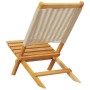 Garden chairs 2 units solid acacia wood polypropylene beige by , Garden chairs - Ref: Foro24-367689, Price: 114,28 €, Discoun...