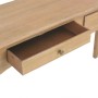 Mesa consola con 2 cajones madera de ingeniería 110x35x76 cm de , Mesas auxiliares - Ref: Foro24-4009864, Precio: 176,78 €, D...