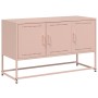 TV-Möbel aus rosa Stahl, 100,5x39x60,5 cm. von , TV-Möbel - Ref: Foro24-846477, Preis: 115,99 €, Rabatt: %