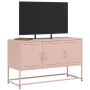 TV-Möbel aus rosa Stahl, 100,5x39x60,5 cm. von , TV-Möbel - Ref: Foro24-846477, Preis: 115,99 €, Rabatt: %