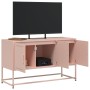 TV-Möbel aus rosa Stahl, 100,5x39x60,5 cm. von , TV-Möbel - Ref: Foro24-846477, Preis: 115,99 €, Rabatt: %