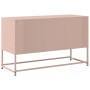 Mueble para TV de acero rosa 100,5x39x60,5 cm de , Muebles TV - Ref: Foro24-846477, Precio: 115,99 €, Descuento: %