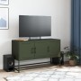 Fernsehmöbel aus olivgrünem Stahl, 100,5x39x60,5 cm. von , TV-Möbel - Ref: Foro24-846480, Preis: 98,99 €, Rabatt: %