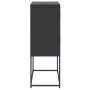 Black steel sideboard 68.5x38.5x107 cm by , Sideboards - Ref: Foro24-846482, Price: 102,10 €, Discount: %