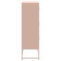 Steel sideboard in pink, 68.5x38.5x123.5 cm by , Sideboards - Ref: Foro24-846489, Price: 146,18 €, Discount: %