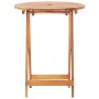 Juego de bistro de 3 piezas ratán PE y madera maciza beige de , Conjuntos de jardín - Ref: Foro24-3281792, Precio: 188,49 €, ...